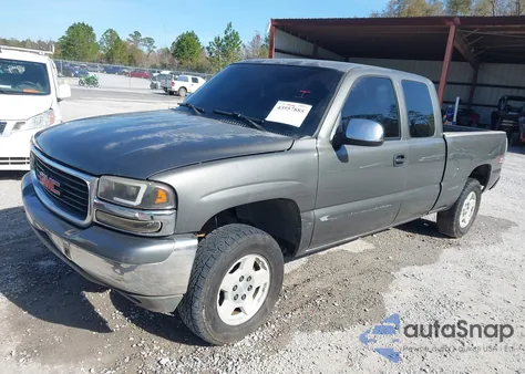 2002 GMC Sierra 1500 Sle from USA, damaged, VIN 2GTEK19V021274519